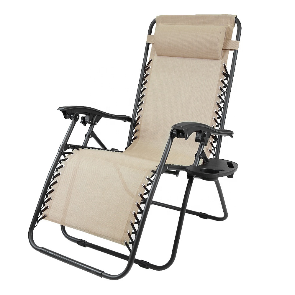 كرسي قابل للطي في الهواء الطلق مع مسند للذراعين كرسي شاطئ خفيف الوزن حديث الطراز